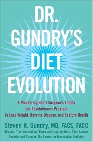 Dr Gundry's Diet Evolution Book