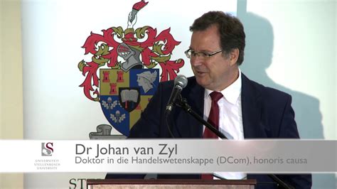 dr johan van zyl biography