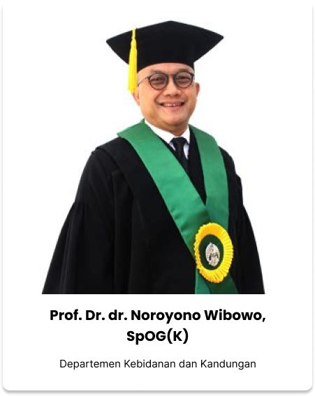 dr noroyono wibowo