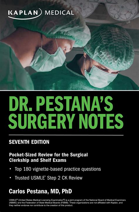 dr pestanas surgery notes 7th edition