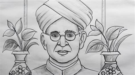 Dr Radhakrishnan Drawing