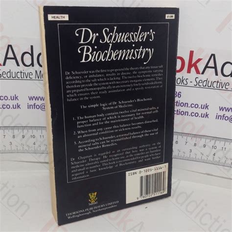 dr schuessler s biochemistry