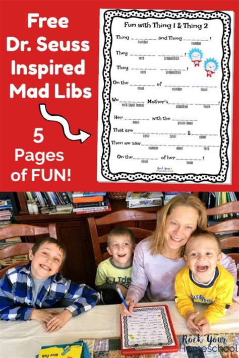 Dr Seuss Inspired Mad Libs 5 Free Ways Mad Lib Worksheet - Mad Lib Worksheet