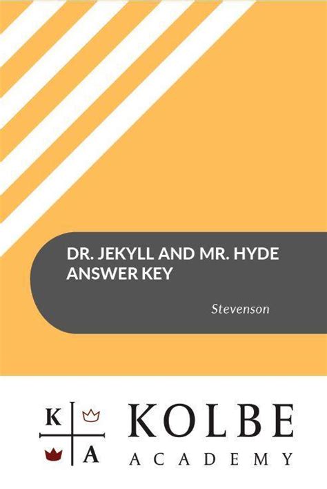 Full Download Dr Jekyll And Mr Hyde Answer Keys 