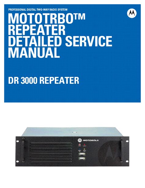 Read Online Dr3000 Repeater Manual 