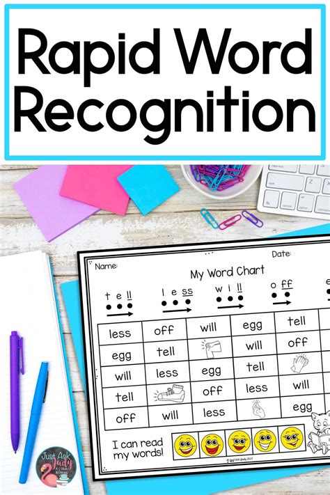 dra word recognition list