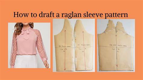 draft raglan sleeve pattern