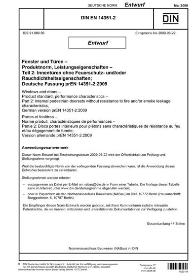 Read Draft Pren 14351 2 Poid 