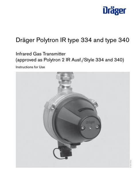 drager polytron 2 ir 334 manual