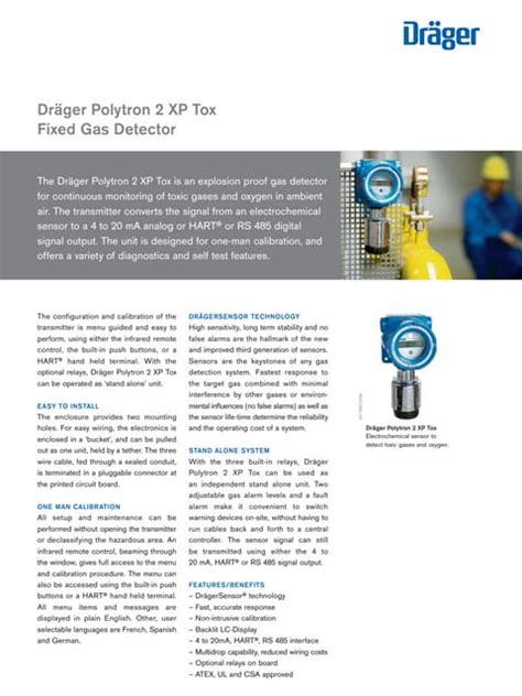 Drager Polytron 2 Manual