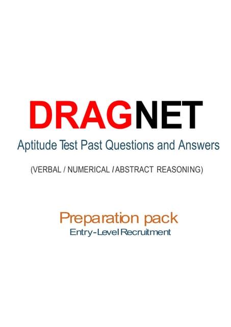 Dragnet Practice Test