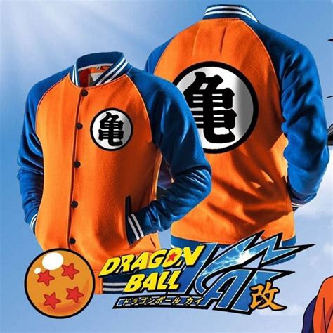 dragon ball z black jacket kpcq