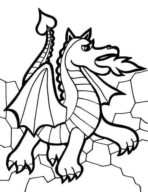 Dragon Coloring Pages Learning Printable Dragon Coloring Pages For Preschoolers - Dragon Coloring Pages For Preschoolers