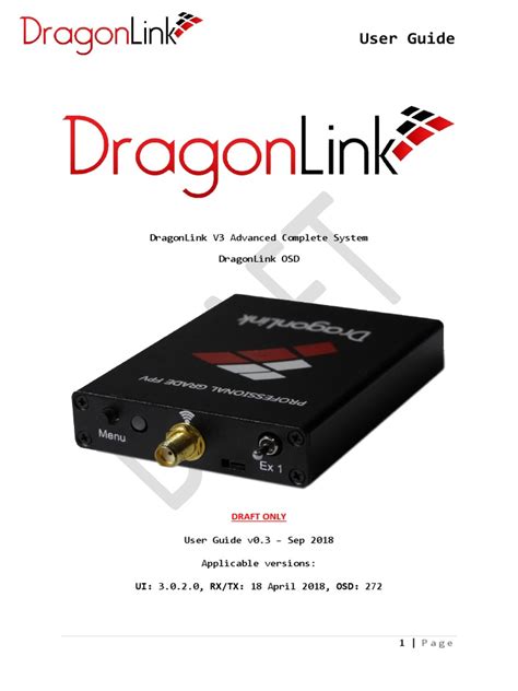 Dragon Link V3 Firmware