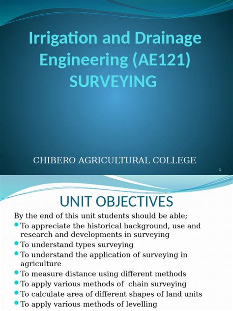 Drainage Engineering Lecture Notes