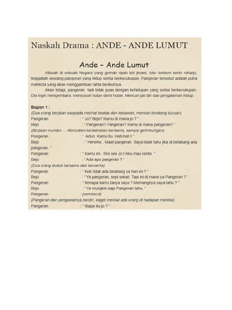 drama ande ande lumut