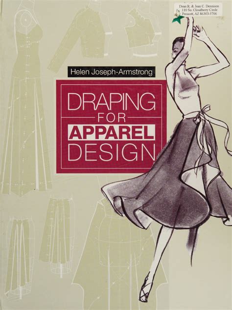 Draping For Apparel Design 3rd Edition