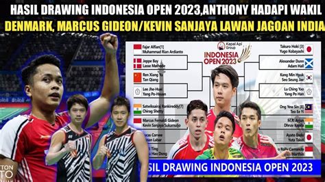 draw indonesia open 2024 day 1