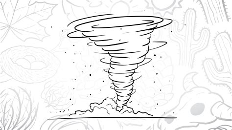 Drawing A Tornado