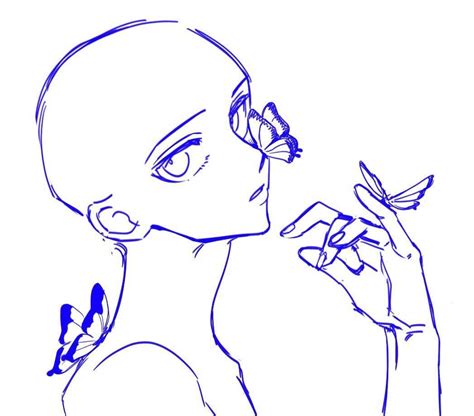 Pin para oc  Drawing base, Anime poses reference, Chibi girl drawings