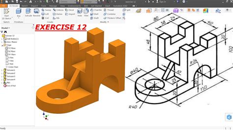 drawing exercises for inventor 2013