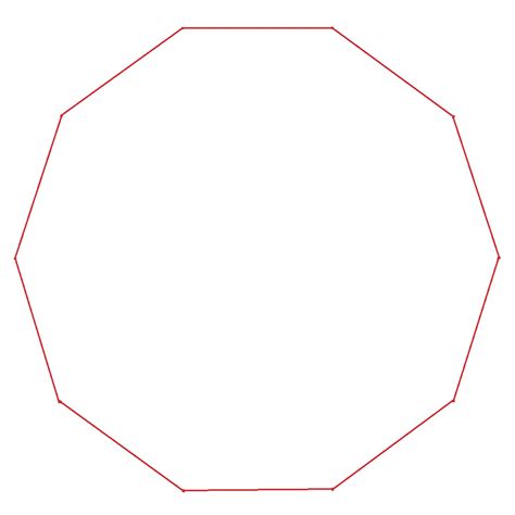 Drawing Of A Decagon   The Fitful Flog Raquo Blog Archive Raquo How - Drawing Of A Decagon