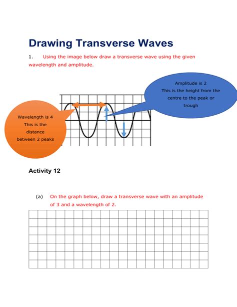 drawing transverse waves worksheet actionscript2tutorial