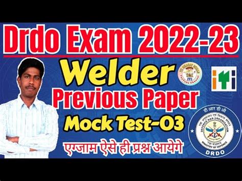 Drdo Welder Question Paper