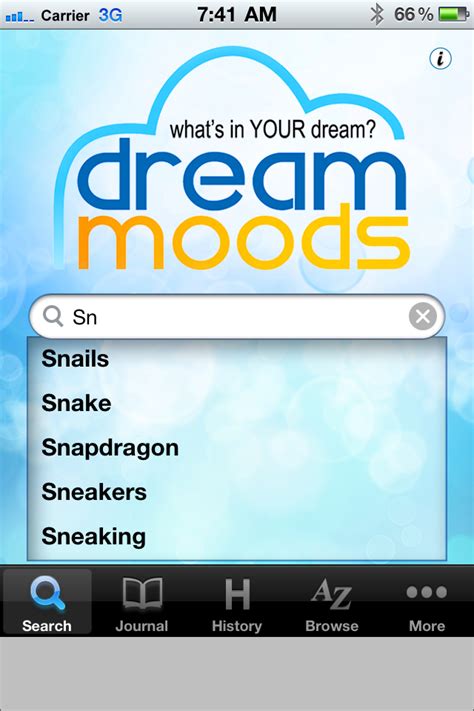 Dream Moods Dictionary
