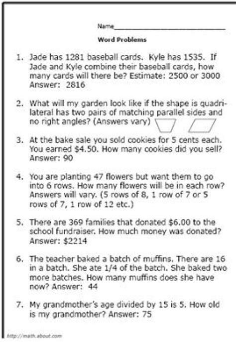 Drill Math Word Problems An Elementary School App Banana Math - Banana Math