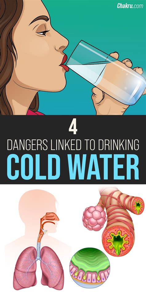 drinking cold water sore throat