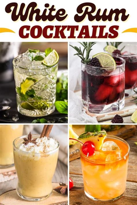 drinks made with rum