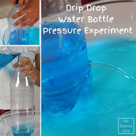 Drip Drop Bottle Water Bottle Pressure Experiment Go Water Pressure Science Experiments - Water Pressure Science Experiments