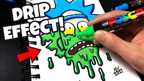 drip effect drawing