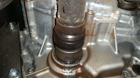 drive shaft leaking