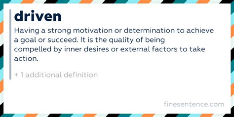 driven by examples meaning