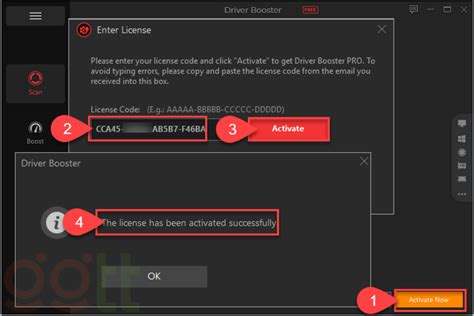 Driver Booster Key