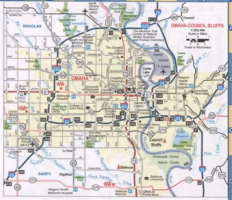 MICHELIN Saint Paul map - ViaMichelin