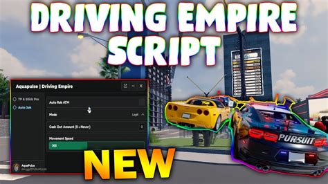 Driving Empire Pastebin Script