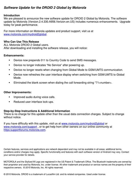 Full Download Droid Global User Guide 