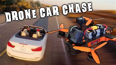 drone car chase