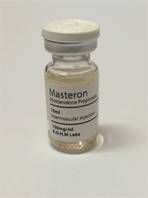 drostanolone propionate masteron​
