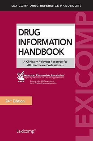 Full Download Drug Information Handbook 24Th Edition Pdf 
