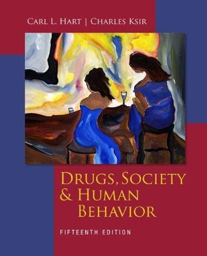 Full Download Drugs Society And Human Behavior 9780073529745 Pdf Book 
