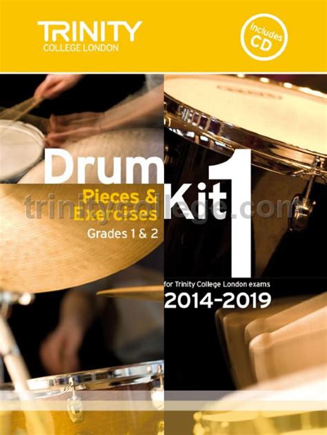 Read Drum Kit 2014 2019 Book 1 Grades 1 2 Pieces Exercises For Trinity College London Exams With Free Audio Cd 