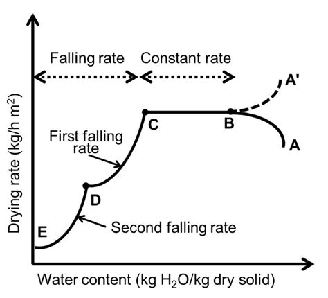 Drying Rate Curve