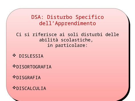 Full Download Dsa Disturbo Specifico Dellapprendimento File Type Pdf 