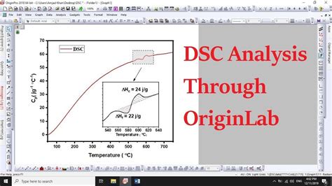 Dsc Data Analysis In Origin Tutorial Guide