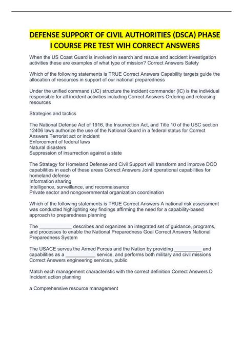 dsca phase 1 answers