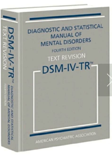 Dsm Dsm Iv Tr